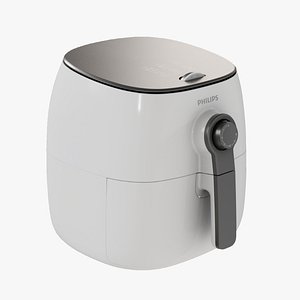 Philips Airfryer HD962190 White 3D model