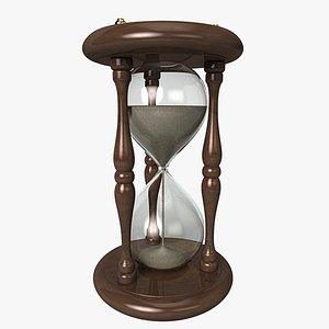 3d hour glass model