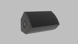3D model stage speaker monitor