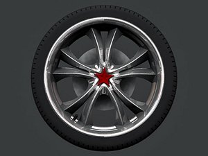 3d model wheels