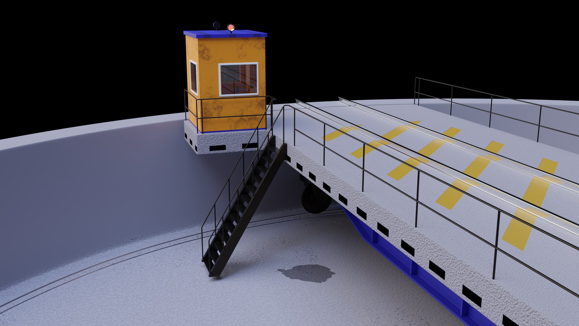 3D Railway Turntable Model - TurboSquid 1575812