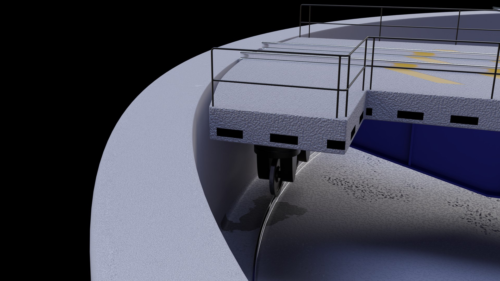 3D Railway Turntable Model - TurboSquid 1575812
