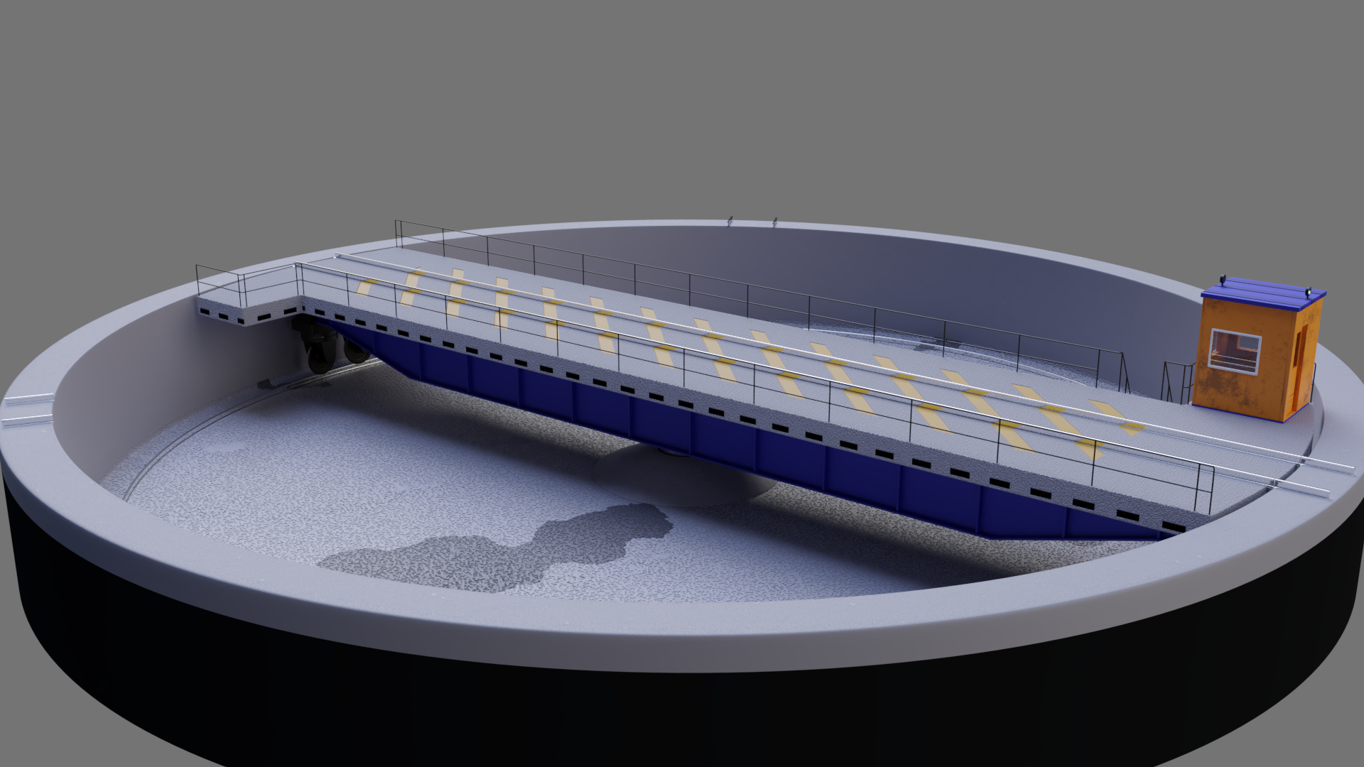 3D Railway Turntable Model - TurboSquid 1575812