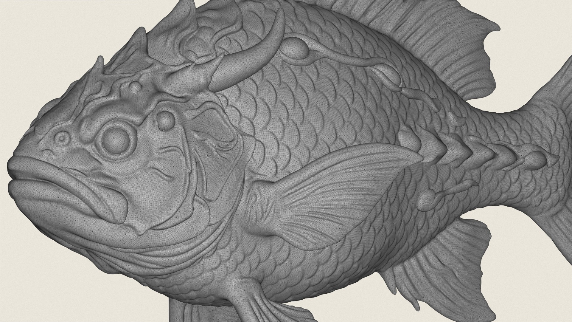 Fantasy Monster Fish Print Ready 3D Model 3D model https://p.turbosquid.com/ts-thumb/Fp/rABYlX/4R/wire/jpg/1786709142/1920x1080/fit_q87/b061338ccddef6646aea0e8ad1175560a04ec366/wire.jpg