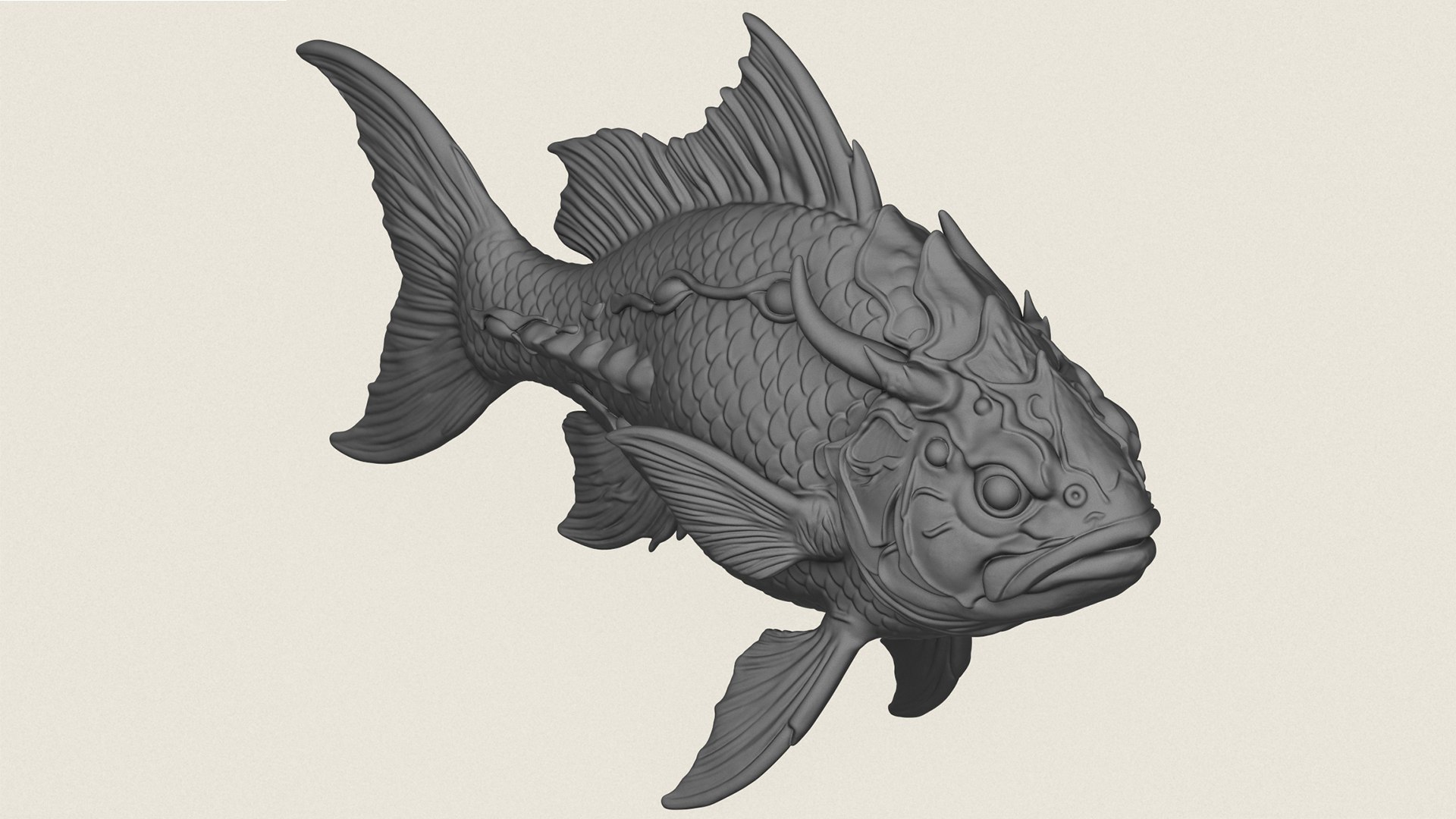 Fantasy Monster Fish Print Ready 3D Model 3D model https://p.turbosquid.com/ts-thumb/Fp/rABYlX/Qs/fantasymonsterfish05/jpg/1786709161/1920x1080/fit_q87/400bba5b132d5958e013778a44f53b8c4817c974/fantasymonsterfish05.jpg