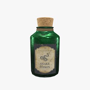 Medieval Bottle 02 V4 3D model
