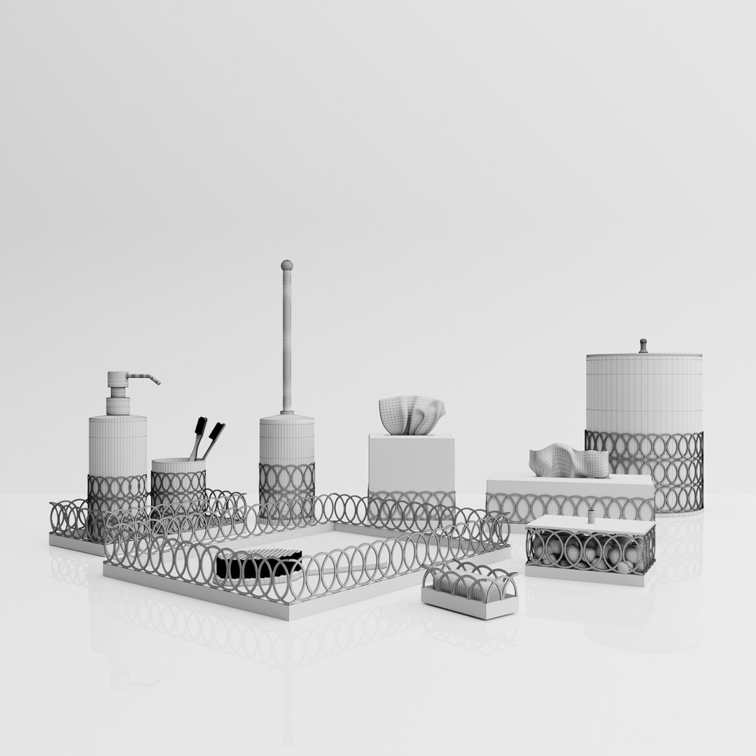 Decorative Set Model - TurboSquid 1592513