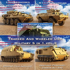 US Military Army Collection 5 in 1 Vol3