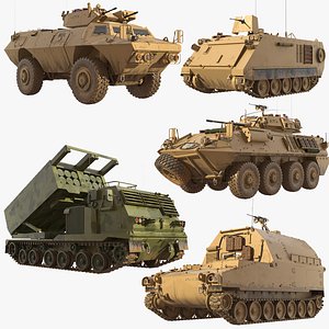 3D military army 5 1 model