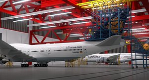 Aircraft Maintenance Hangar