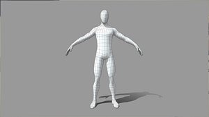 Free Pack - Male Base Mesh 3D