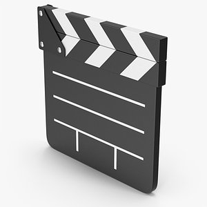 Film Slate 3D model