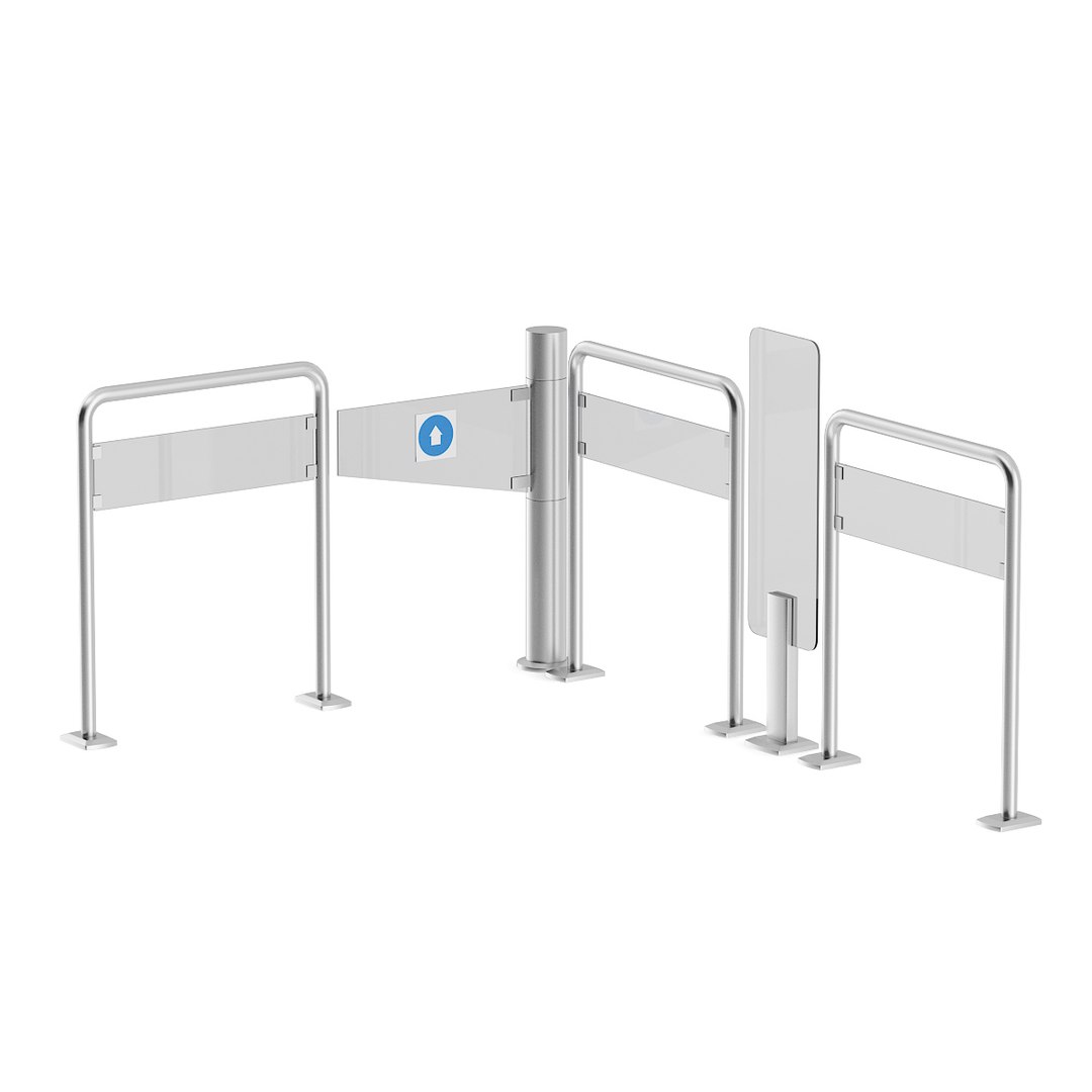 3d Model Metal Exit Gate