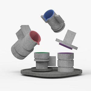 Beton Coffee Set