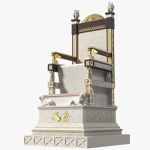 3D Zeus Throne model
