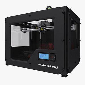 3d makerbot replicator printer model