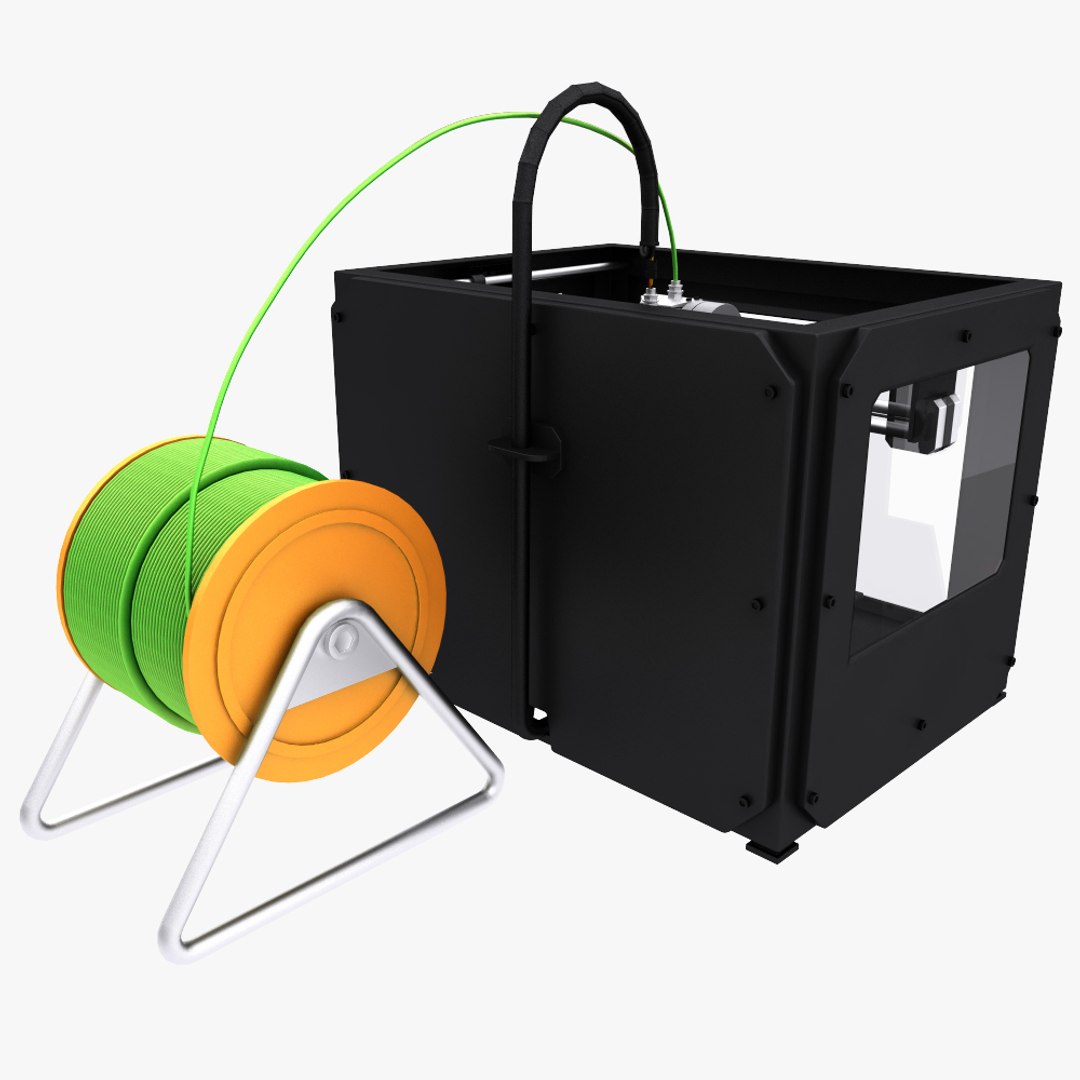3d Makerbot Replicator Printer Model