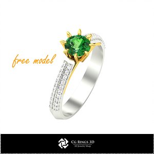 Jewel Ring - Free 3D Model