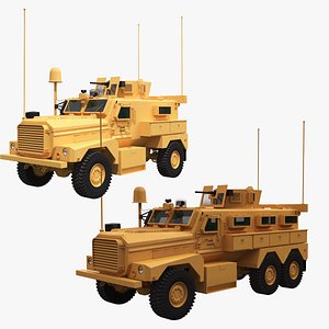 4x4 mrap 3D model