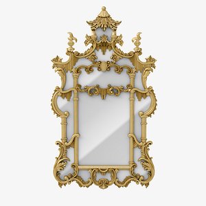 Chinoiserie mirror