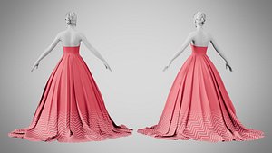Dress 47 Cerise Red