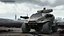 Futuristic Military Vehicle Khaki Color