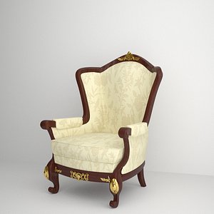 classic armchair 3d max