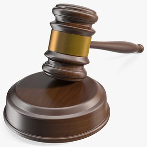 Judges Gavel 3D model