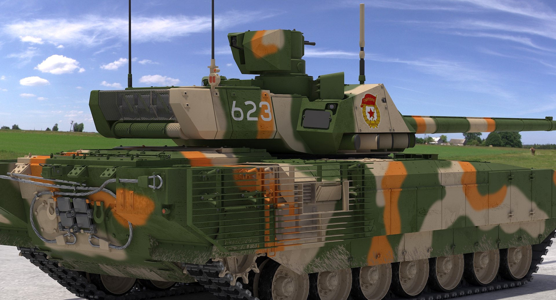 3D t-14 armata green-desert camo https://p.turbosquid.com/ts-thumb/Fq/YJA2aC/8g8vhio7/231_detailwireframe/jpg/1526464178/1920x1080/fit_q87/69f66e670c4b6612e08df018fa53364aa03653df/231_detailwireframe.jpg