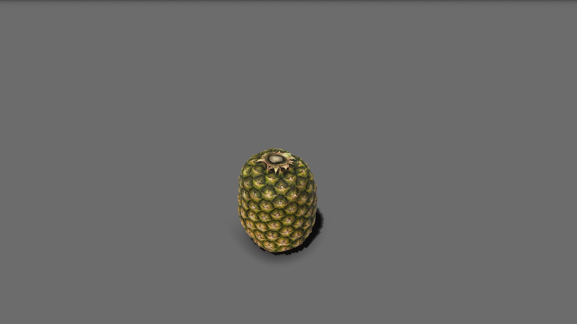 pineapple real time 3D model https://p.turbosquid.com/ts-thumb/Fq/bD9pcJ/OuoI8qDS/screenshot004/jpg/1580301194/1920x1080/fit_q87/b7f9cfae04250c16ef1238bfccb37e4dde990588/screenshot004.jpg