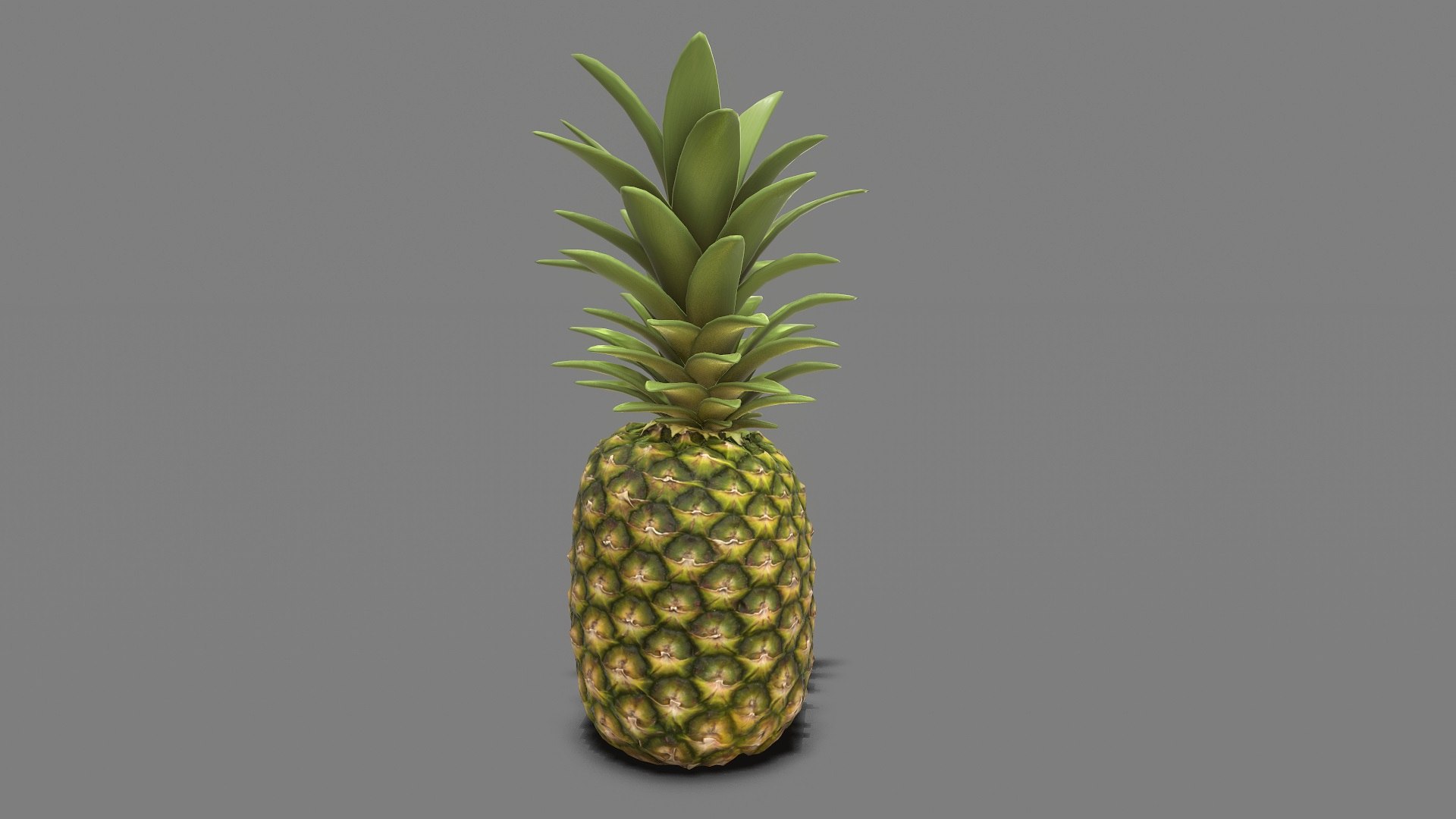 pineapple real time 3D model https://p.turbosquid.com/ts-thumb/Fq/bD9pcJ/m3t2GvxO/screenshot001/jpg/1580301194/1920x1080/fit_q87/2bf3a0fe88929dcdc09b5096c4d9acf1e0c38783/screenshot001.jpg