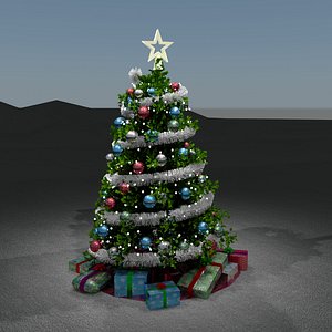 christmas tree 3d model