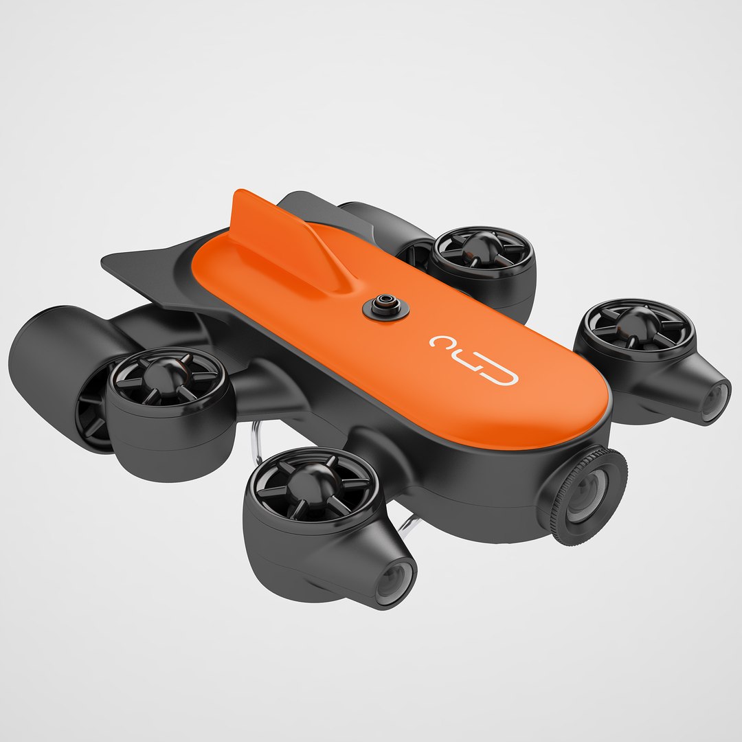 Underwater Drone Geneinno 3D Model - TurboSquid 1484597