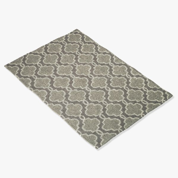 3d model loloi rugs fc-29 grey