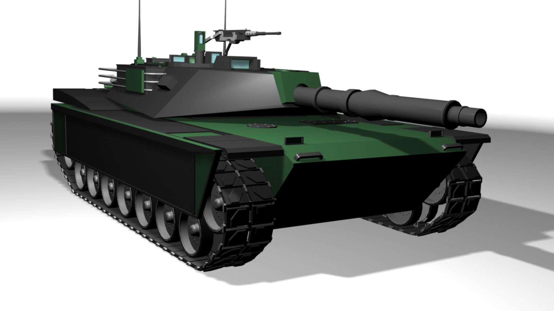 Abrams 3d Model