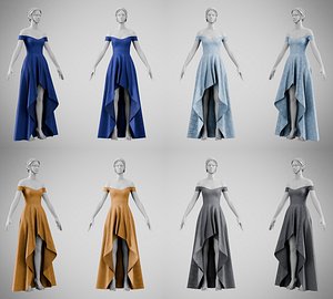 3D Dress 57 Colors Collection 2