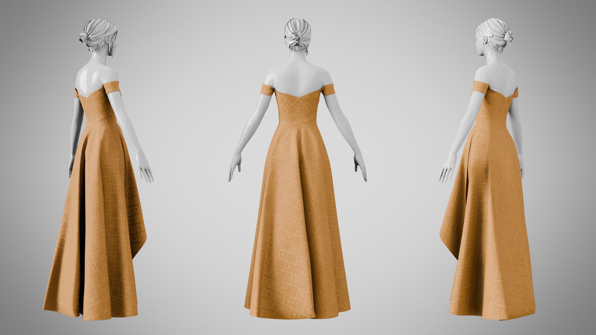 3D Dress 57 Colors Collection 2 - TurboSquid 2534460