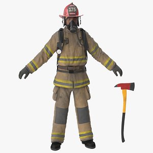 firefighter fighter 3d max