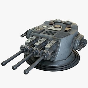 Sci-Fi Kinetic Turret Mk 3