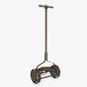 Vintage Push Reel Mower