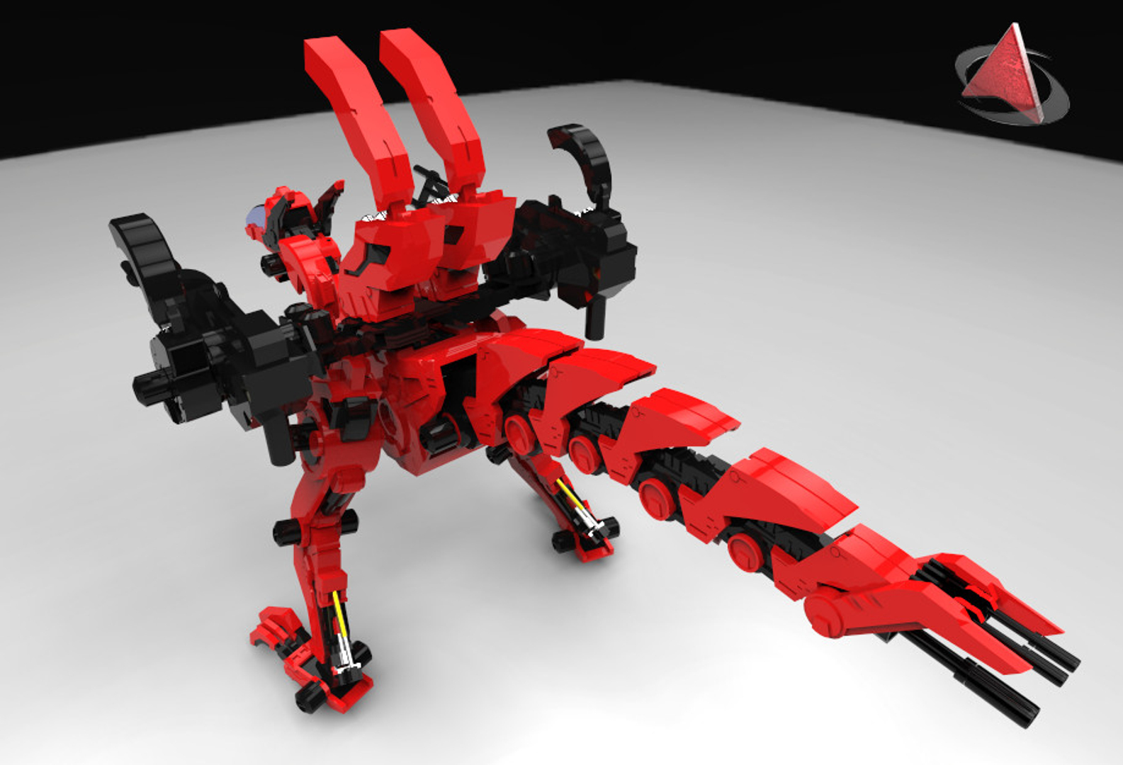 zoid raptor 3d model