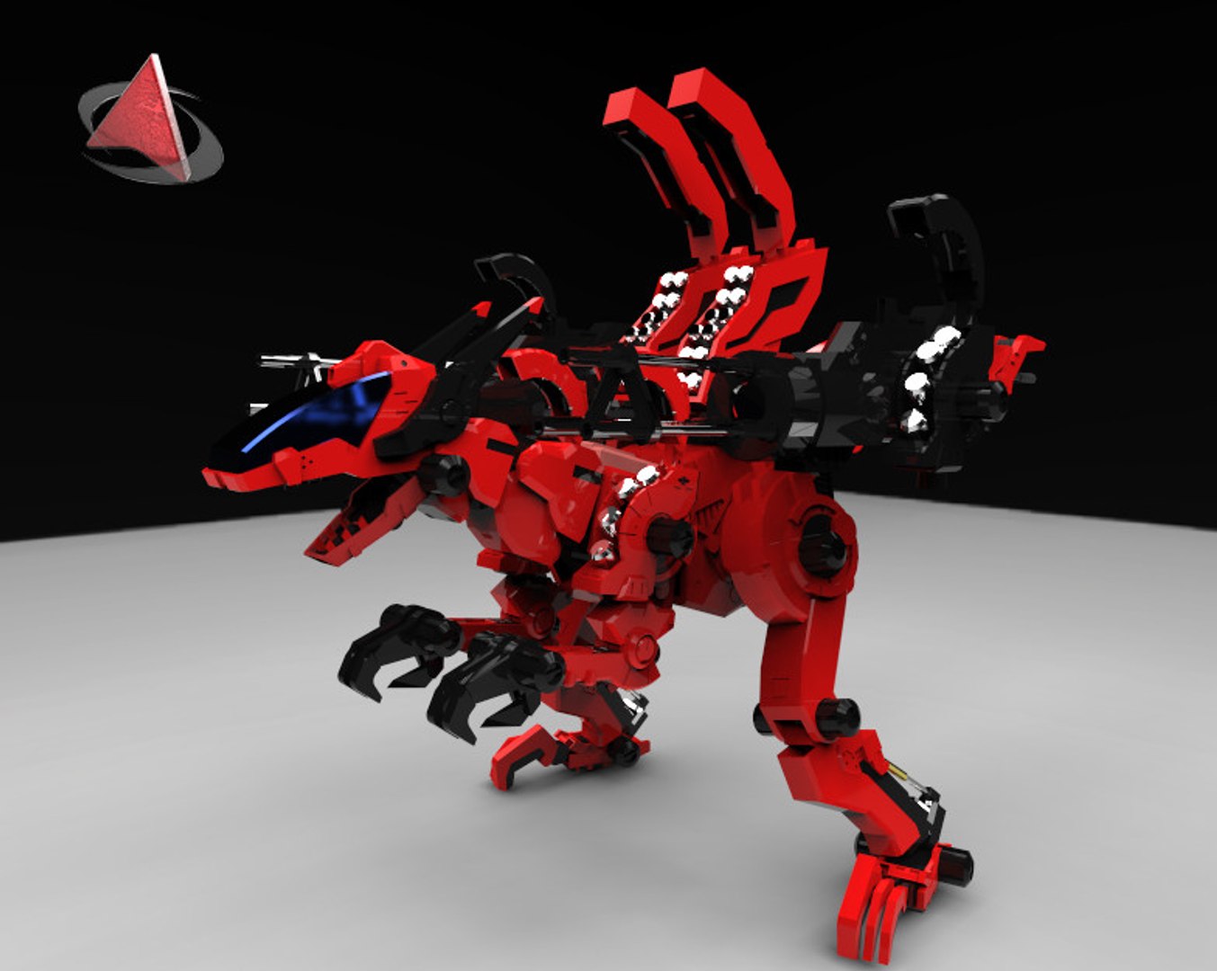 Zoid Raptor 3d Model