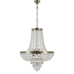 3D model chandelier led e 1