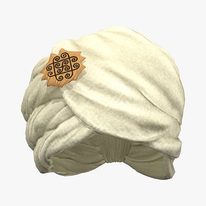 Sultan Wrap Hat 3D