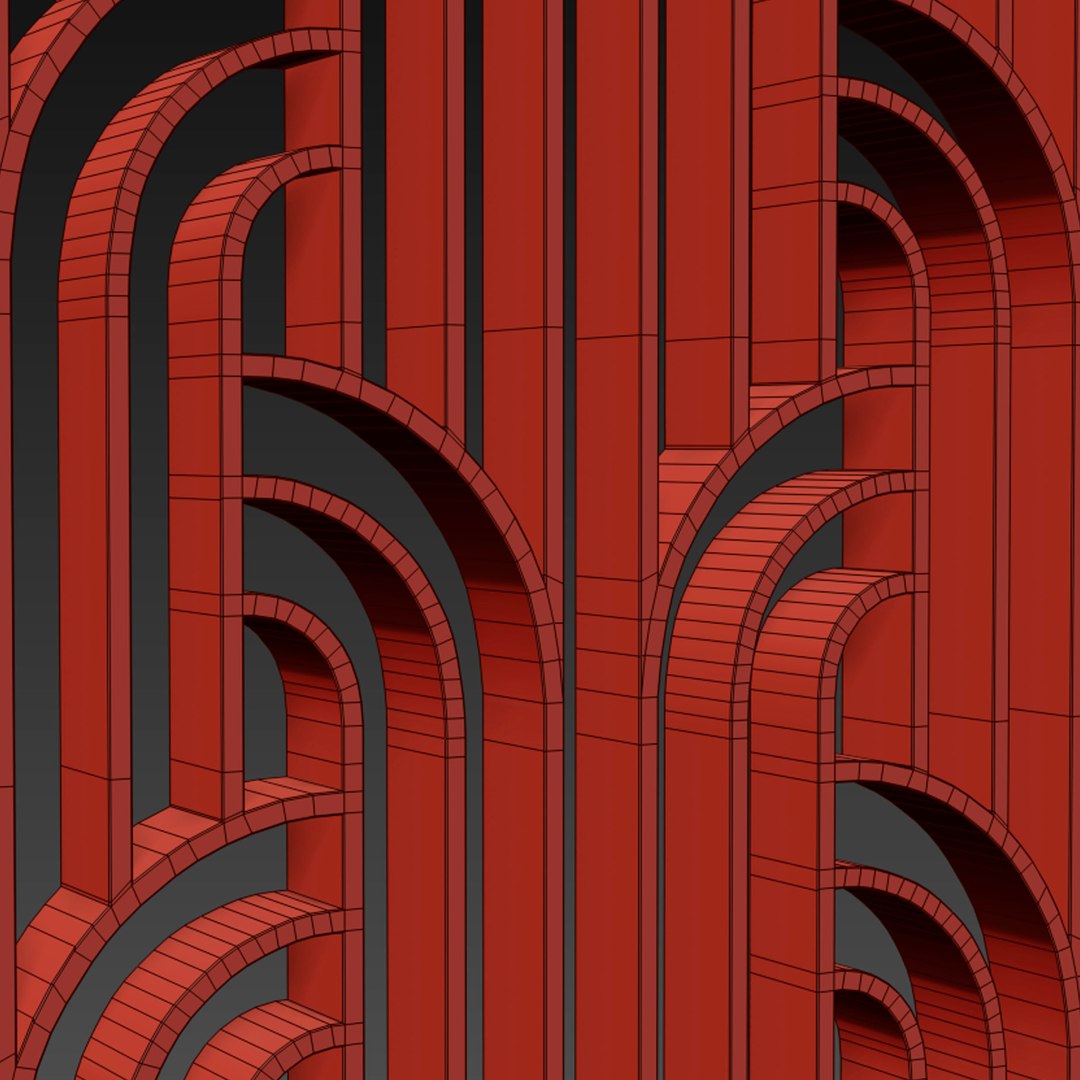 3D Decorative Partition Set 115 Model - TurboSquid 1939409