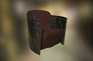 3D chair steampunk aviator