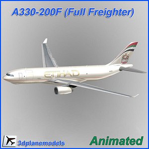 Airbus A330-200F Etihad Crystal Cargo