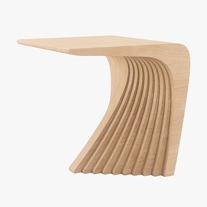 Woodbang Touchey parametric side table 3D model