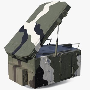 camouflage s300 flap lid 3D model