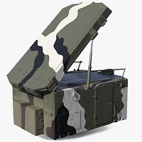 Camouflage S300 Flap Lid B Missile Guidance Radar Rigged